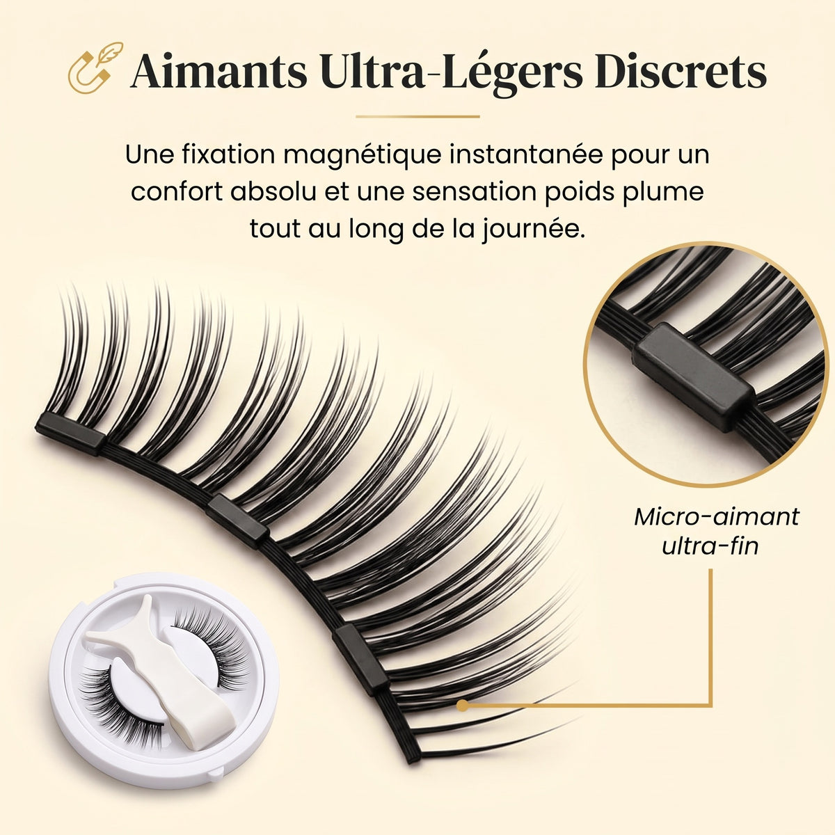 Cils Magnétiques - Glam
